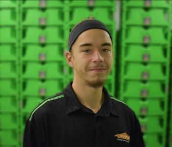 Isaac Cannon, team member at SERVPRO of Winston Salem North